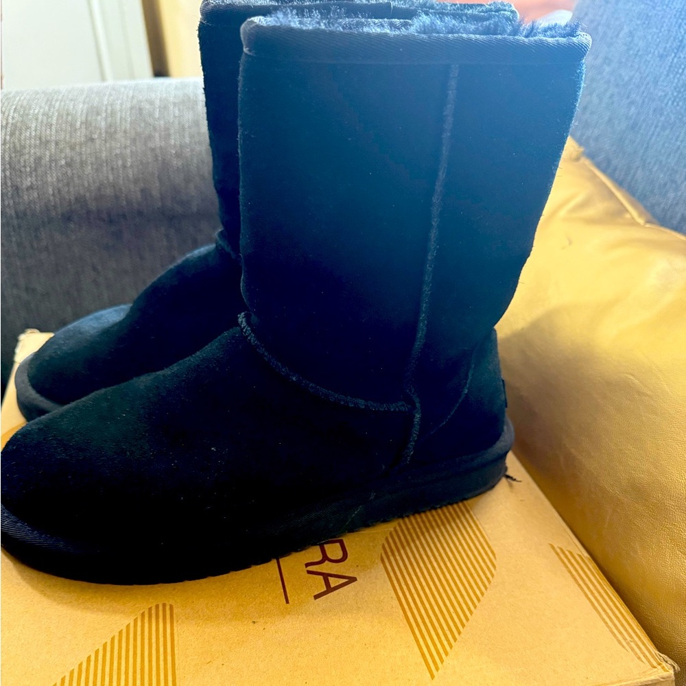 UGG Black Ankle Boots